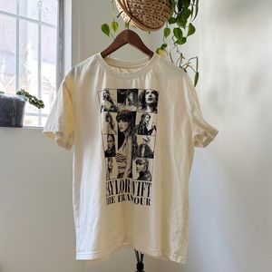 Taylor Swift The Eras Tour Beige Tour Tee